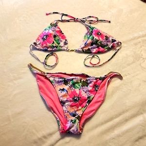 Victorias Secret floral bikini